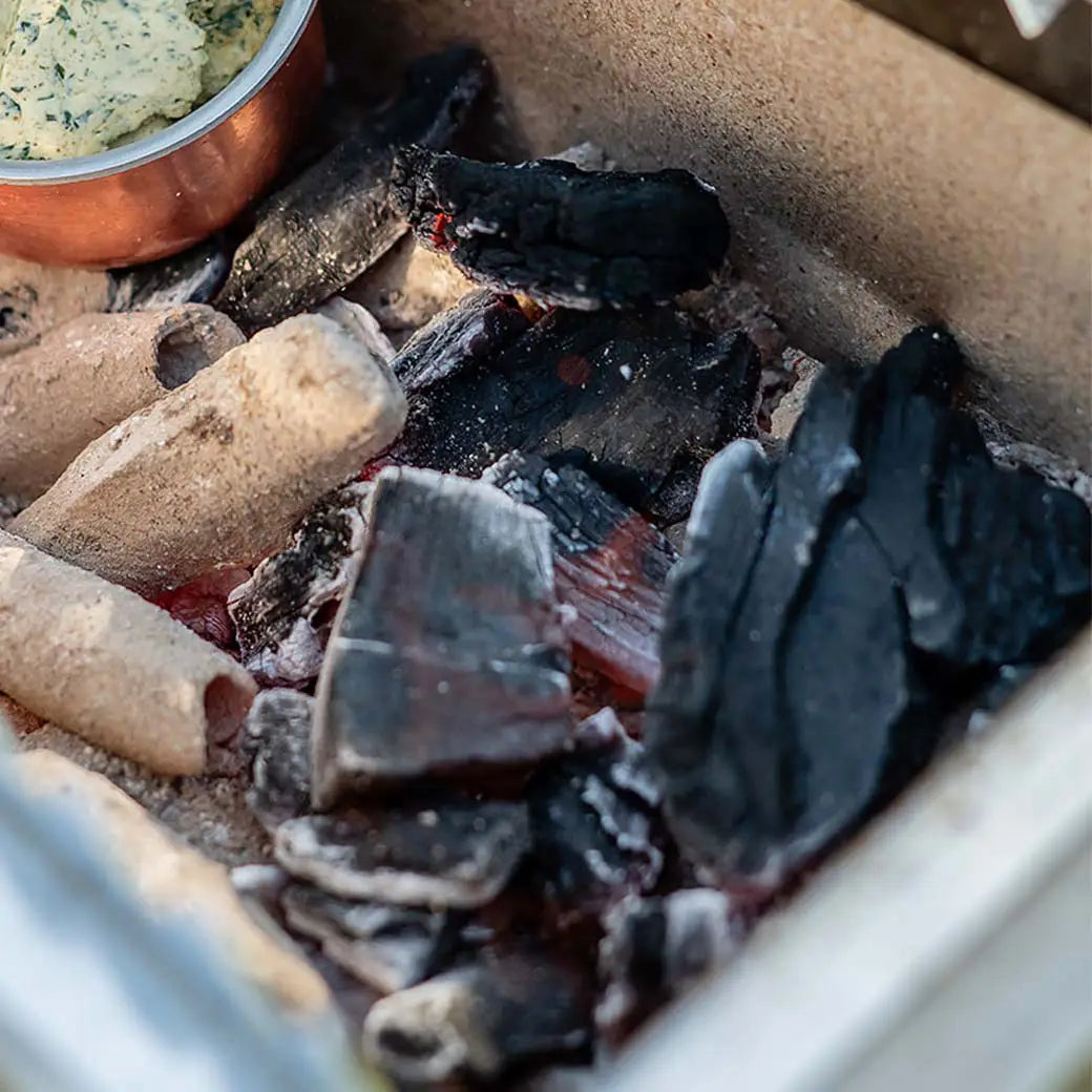 Kasai Restaurant Quality Birch Lumpwood Barbecue Charcoal - 10kg