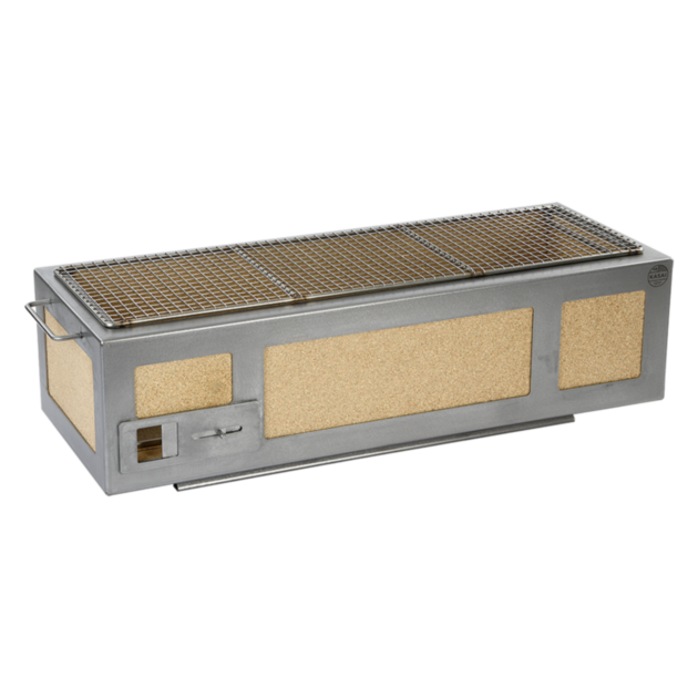 Long Kasai Konro Grill with Stainless Steel Frame