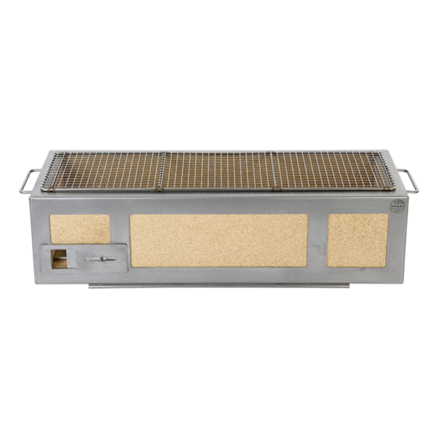 Long Kasai Konro Grill with Stainless Steel Frame