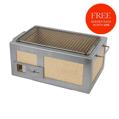Little Kasai Konro Grill with Stainless Steel Frame