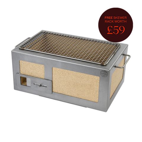 Little Kasai Konro Grill with Stainless Steel Frame