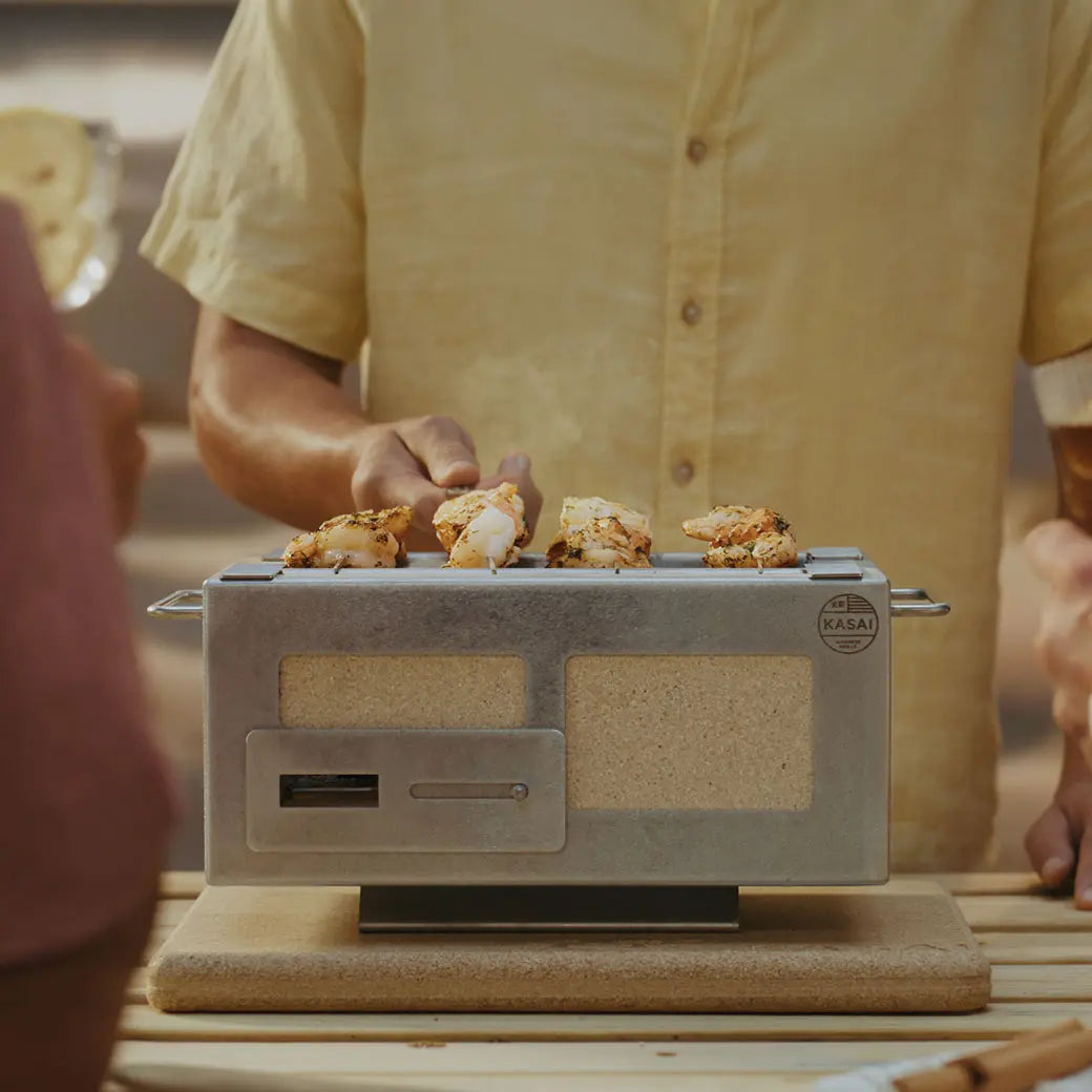 Nano Kasai Konro Grill with Stainless Steel Frame