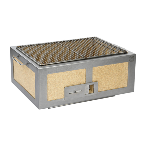 Medium Wide Kasai Konro Grill with Stainless Steel Frame