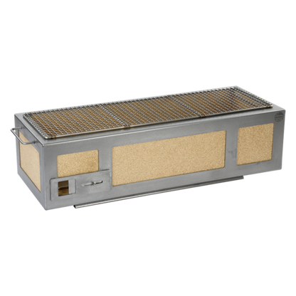 Long Kasai Konro Grill with Stainless Steel Frame