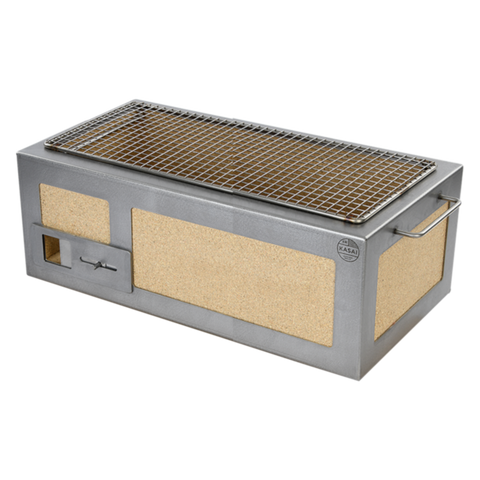 Medium Long Kasai Konro Grill with Stainless Steel Frame